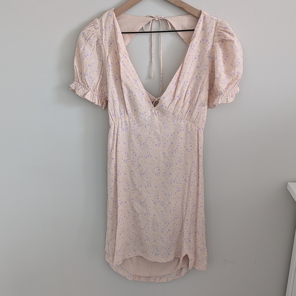 NWT Sophie Rue Beige Floral Sundress
